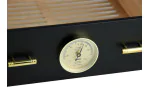 用于 adorini Humidor Chianti 中号黑色保湿盒的抽屉，带湿度计孔 图片 7