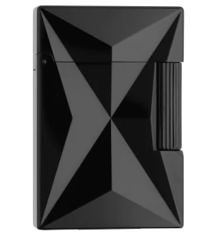 都彭Ligne 2小型打火机Fire X系列 - 黑色C18612