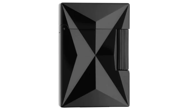 都彭Ligne 2小型打火机Fire X系列 - 黑色C18612