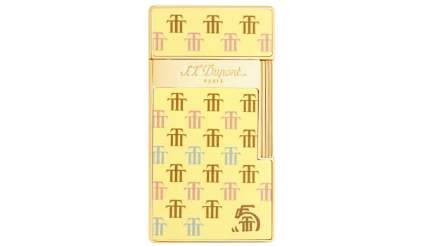 都彭Biggy系列打火机 - 特立尼达金色025077