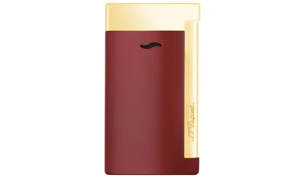 都彭（S.T. Dupont）薄款 7 27707- 红色和金色表层