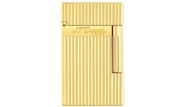 都彭(S.T.Dupont)莱尼2 16827打火机垂直棱纹黄金