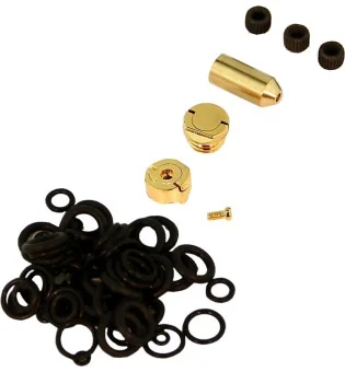 都彭打火机维修和备用配件套装 - 金色