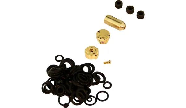 都彭打火机维修和备用配件套装 - 金色