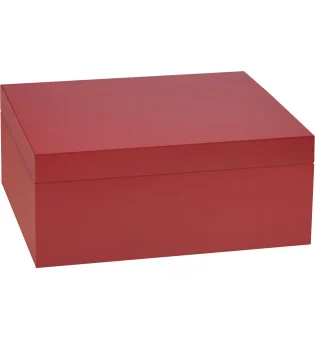 安道里尼中号豪雪茄保湿盒 - 红色