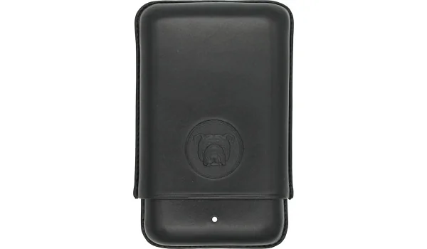 登喜路斗牛犬雪茄盒可放置3支罗伯图雪茄黑色