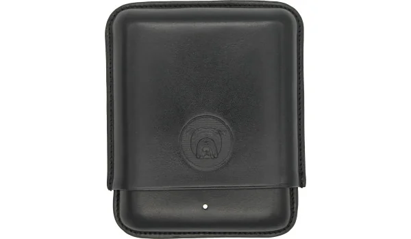 登喜路斗牛犬雪茄盒可放置4支罗伯图雪茄黑色