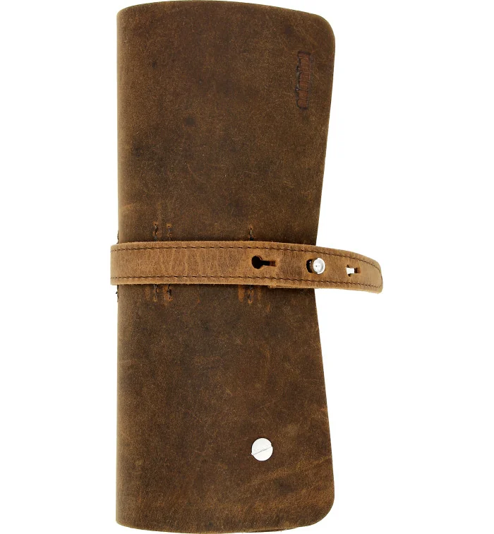 安道里尼（Adorini）雪茄卷套真皮棕色 图片 2