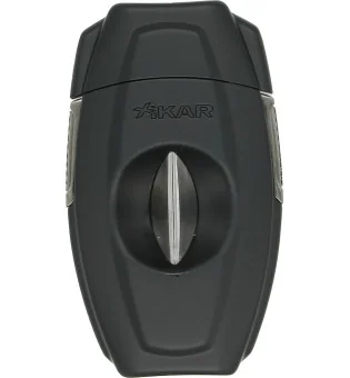 希卡尔V型雪茄剪 - 黑色