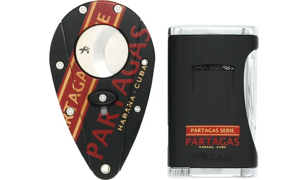 西卡Partagas系列雪茄剪和打火机套装2017 图片 4
