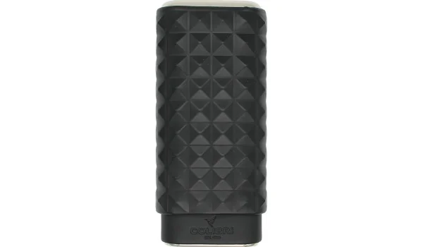 科乐比Quasar系列雪茄皮套盒黑色菱纹款

