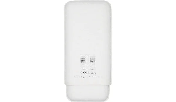 高希霸氛围雪茄皮套盒白色和银色