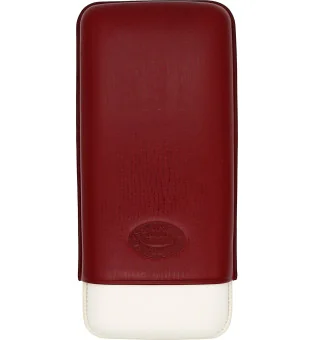 罗密欧与朱丽叶雪茄皮套盒可放置3支雪茄 - 红灰双色