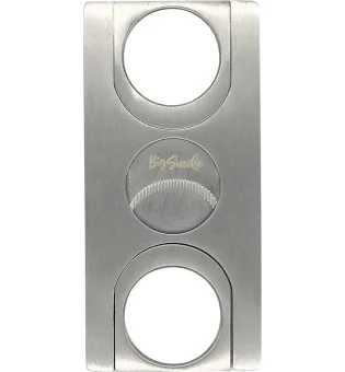 BigSmoke不锈钢锯齿刃方形雪茄剪