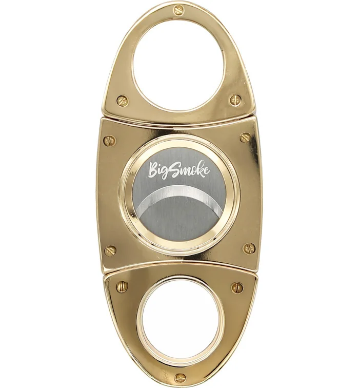 BigSmoke 雪茄剪金色带铆钉 图片 8