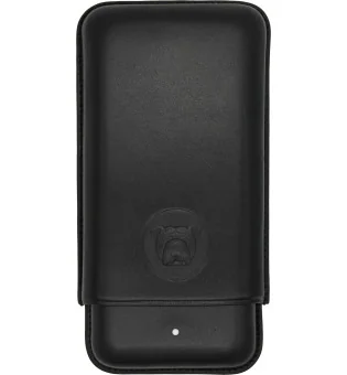 登喜路斗牛犬系列黑色雪茄盒可放置3支Corona雪茄