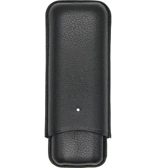 登喜路White Spot系列黑色雪茄盒可放置2支Corona雪茄