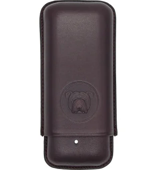 登喜路斗牛犬系列紫色雪茄盒可放置2支Robusto雪茄