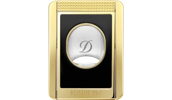 S.T. Dupont 双刃剪刀（带雪茄架）黑色与金色 003553