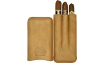 H.Upmann Cigar Case 棕色,适用于3支雪茄