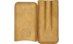 H.Upmann Cigar Case 棕色,适用于3支雪茄