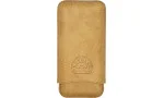 H.Upmann Cigar Case 棕色,适用于3支雪茄