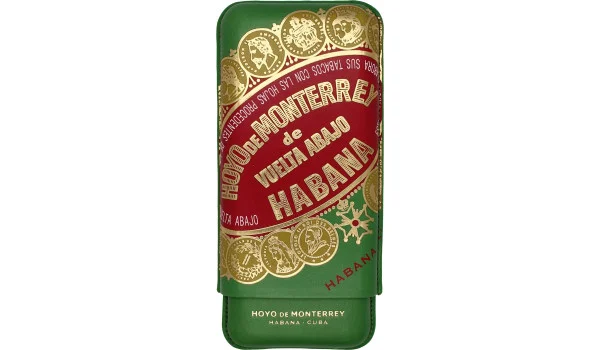 Hoyo de Monterrey 雪茄盒 皮革 3支装