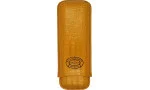Partagas 雪茄盒 皮革 芥末色 2支装