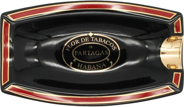 Partagas 黑色单个烟灰缸