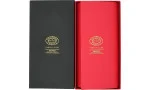 Partagas Series 皮革盒,黑红配色,带金色标志