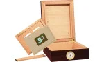 BigSmoke Humidor Mini Brown,含 Boveda 72% 套装