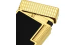 S.T. Dupont Ligne 1 打火机 黑色漆面 黄K金 C14120