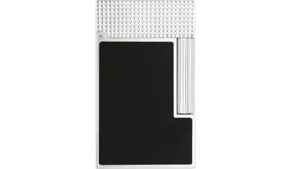 S.T. Dupont Ligne 2 打火机 钯金与哑光黑 C16602N